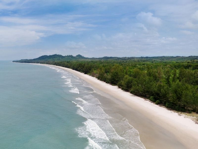 the coastline of Kuala Penyu the coastline of Kuala Penyu, Sabah